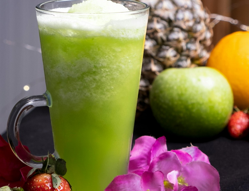 Green Whey Protein Smoothie